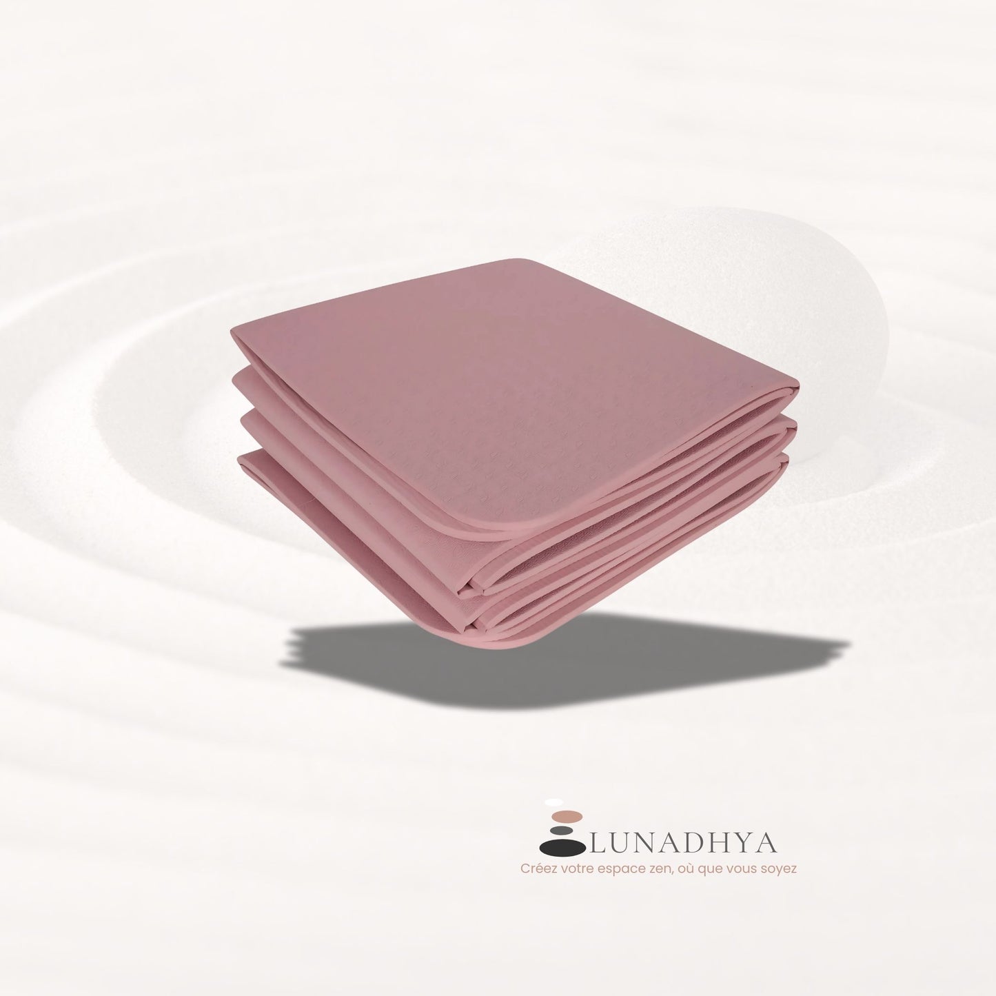 Tapis Yoga Voyage - Pliable écologique antidérapant léger pour yogis nomades