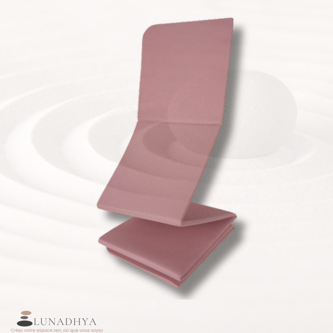 Tapis Yoga Voyage - Pliable écologique antidérapant léger pour yogis nomades